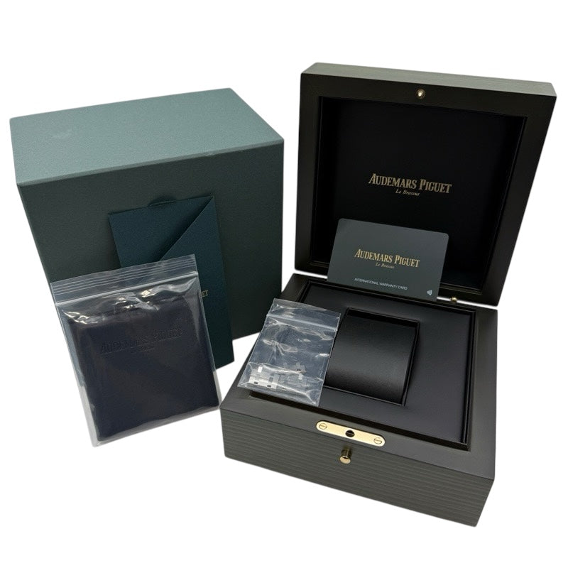 Audemars Piguet 15510ST.OO.1320ST.06 Royal Oak with warranty card 2024, Night Blue, Stainless Steel