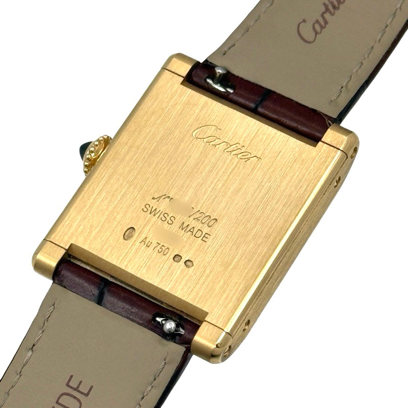 カルティエ WGTA0108 プリヴェ タンク ノルマル  世界限定200本