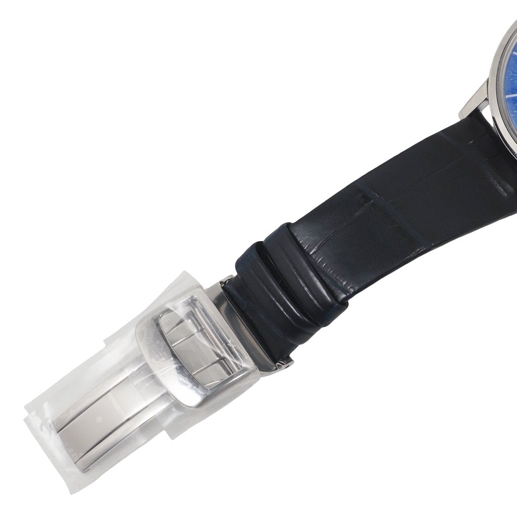 Seiko Credor GCBY991 金羽 UTD 伊万里锅岛烧表盘,限量版 60 枚,蓝色不锈钢表壳。