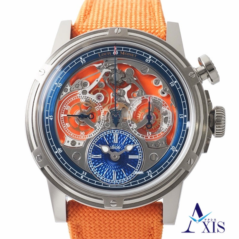Louis Monet LM-79.20.30 Memoris Superlight,全球限量28枚,镂空钛金属表壳