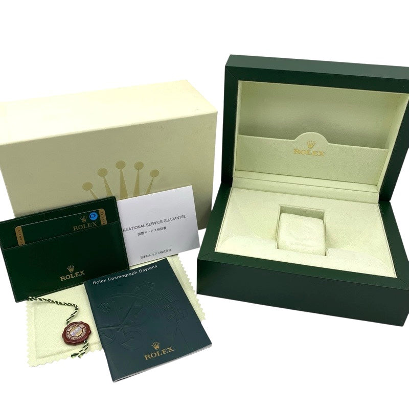 Rolex 116509G Daytona Rubellite 8P Diamonds Warranty 2011 Rubellite White Gold