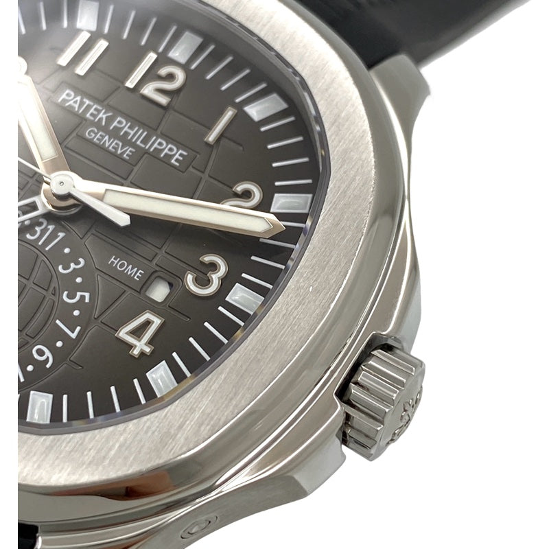 Patek Philippe 5164A-001 Aquanaut Travel Time Warranty 2016