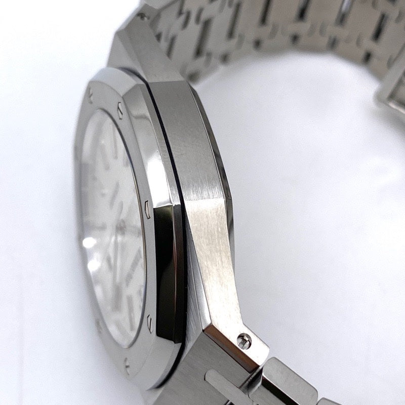 15300ST.OO.1220ST.01 Royal Oak White Stainless Steel