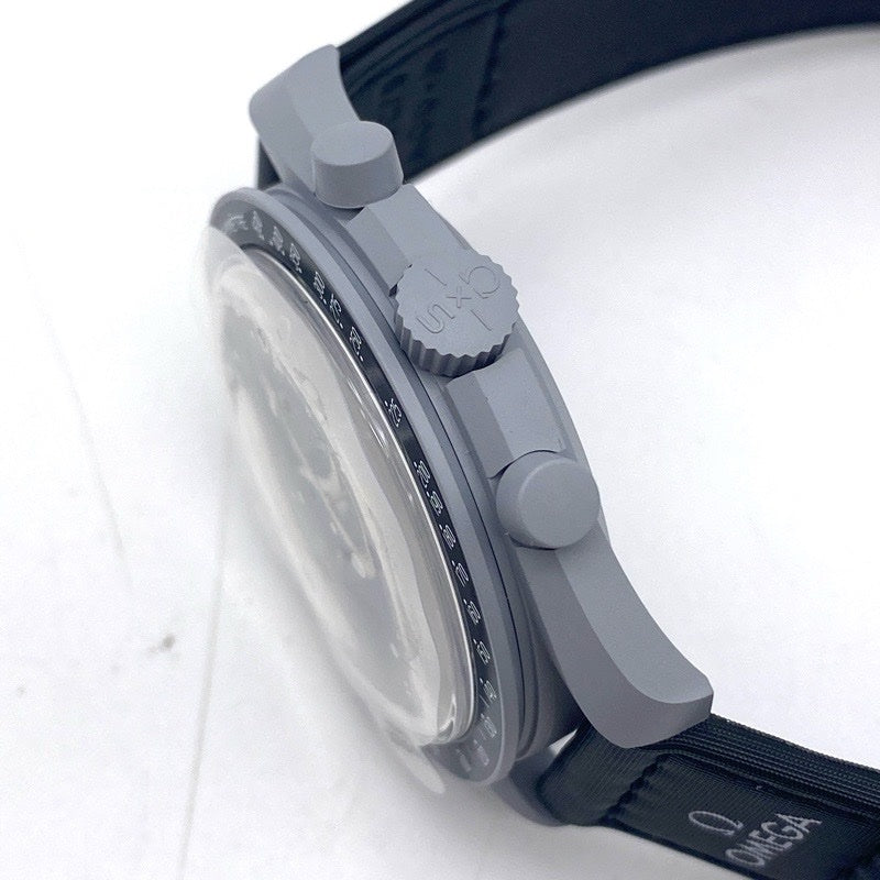 【委託販売/現金特価】【スウォッチ】オメガ SO33M102-111 MISSION TO MOON GOLD