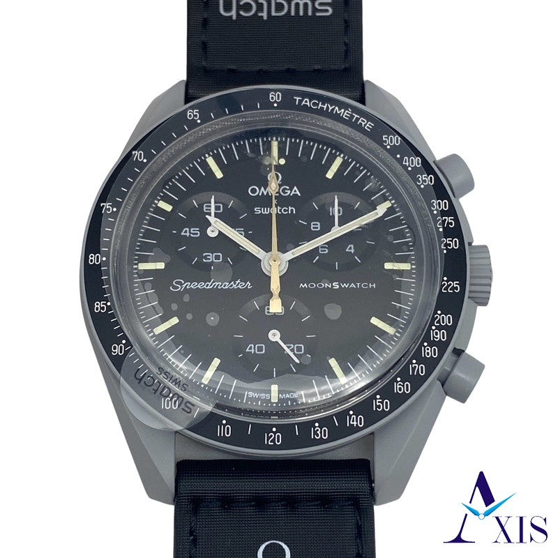 【委託販売/現金特価】【スウォッチ】オメガ SO33M102-111 MISSION TO MOON GOLD