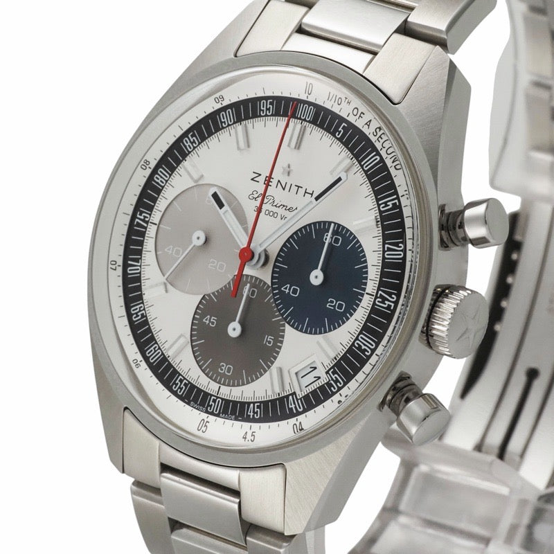 Zenith 03.3200.3600/69.M3200 Chronomaster Original Silver Stainless Steel