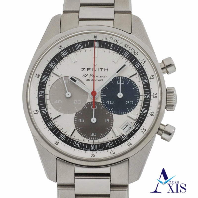Zenith 03.3200.3600/69.M3200 Chronomaster Original Silver Stainless Steel