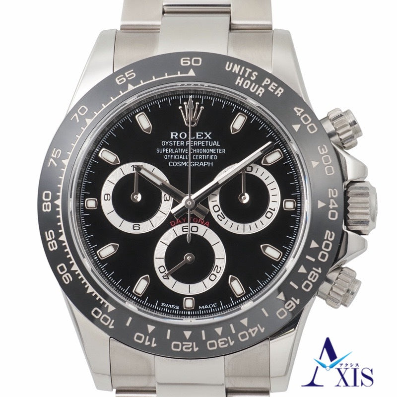 ロレックス 116500LN デイトナ　保証書2016年 ブラック ステンレス