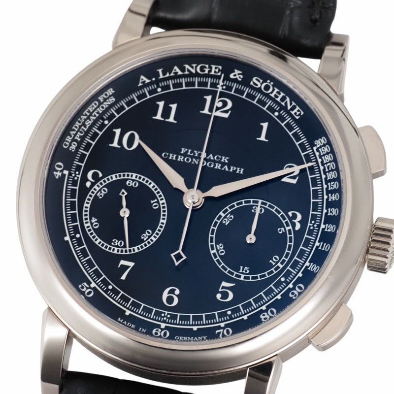 A. Lange &amp; Söhne 414.028 1815 Chronograph Black White Gold