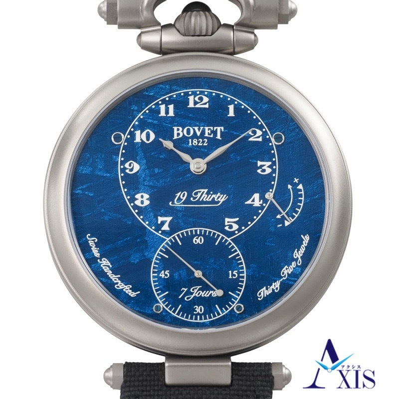 【未使用】ボヴェ NTT0011 19Thirty チタニウム ブルーメテオライト チタン