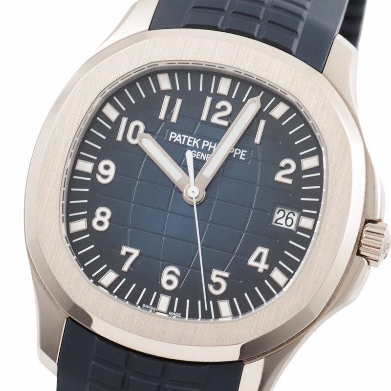 パテックフィリップ 5168G-001 アクアノート　保証書2020年 ブルー ホワイトゴールド