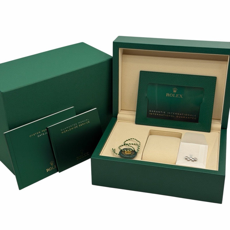 Rolex 126200 Datejust 36 Warranty November 2025 Slate Stainless Steel