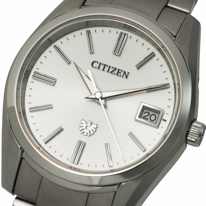 シチズン AQ4080-52A ザ・シチズン エコドライブ シルバー ステンレス