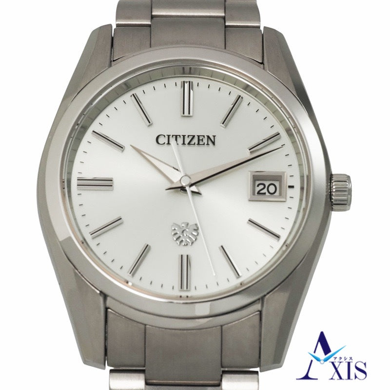 シチズン AQ4080-52A ザ・シチズン エコドライブ シルバー ステンレス