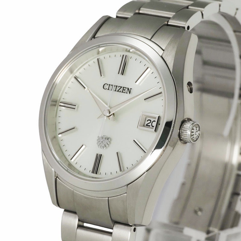 シチズン AQ4080-52A ザ・シチズン エコドライブ シルバー ステンレス