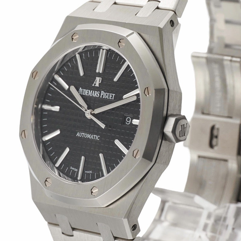 オーデマ・ピゲ 15400ST.OO.1220ST.01 ロイヤルオーク ブラック ステンレス