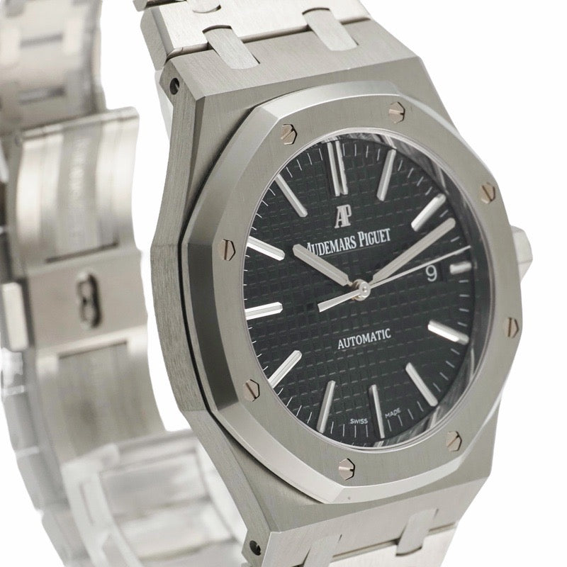 オーデマ・ピゲ 15400ST.OO.1220ST.01 ロイヤルオーク ブラック ステンレス