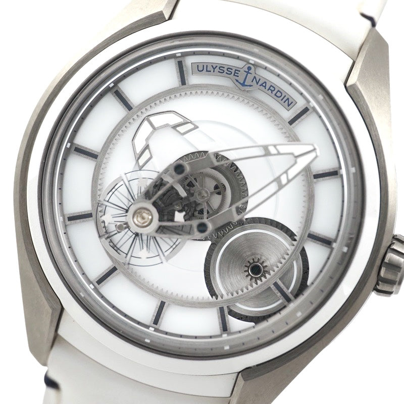 ユリス・ナルダン 2303-270/00 フリーク X アイス　世界限定100本 ホワイト チタン