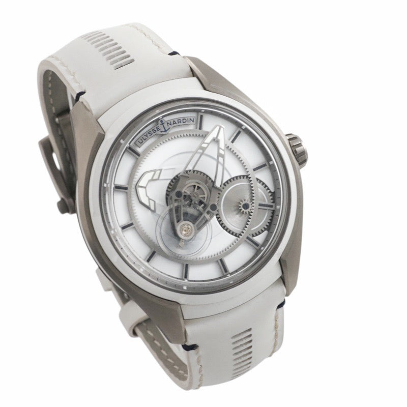 Ulysse Nardin 2303-270/00 Freak X Ice 全球限量版 100 枚，白色钛金属