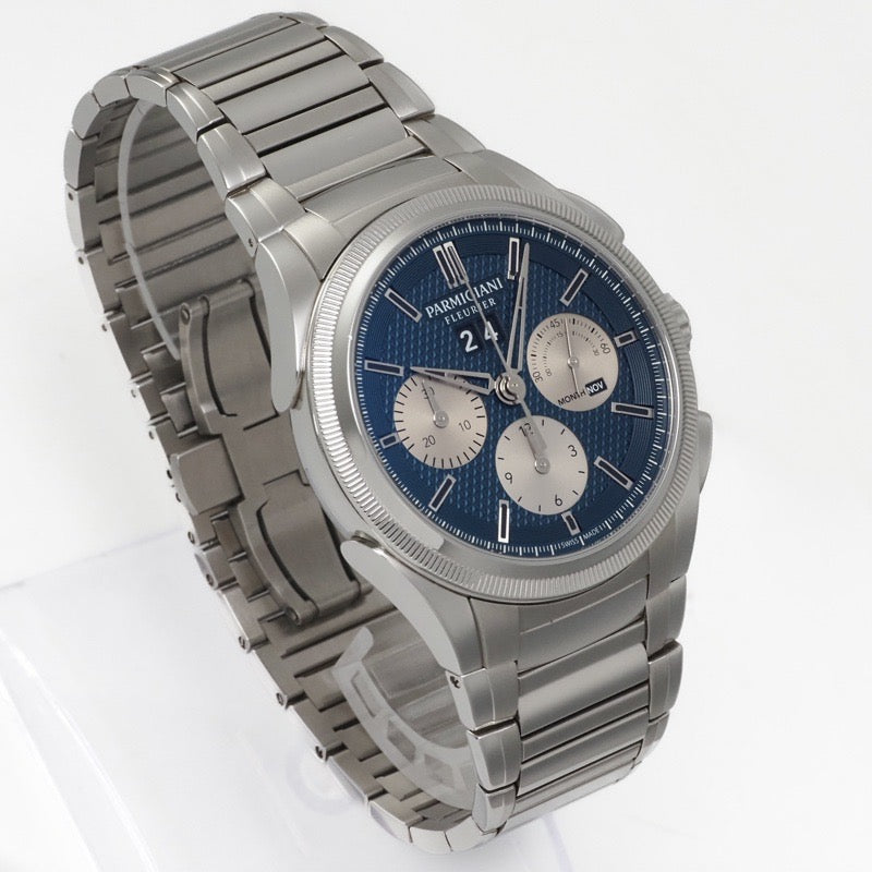 パルミジャーニ　フルリエ PFS906-1020002-100182 トンダ GT クロノグラフ 100本限定 YOSHIDA ブルー ステンレス