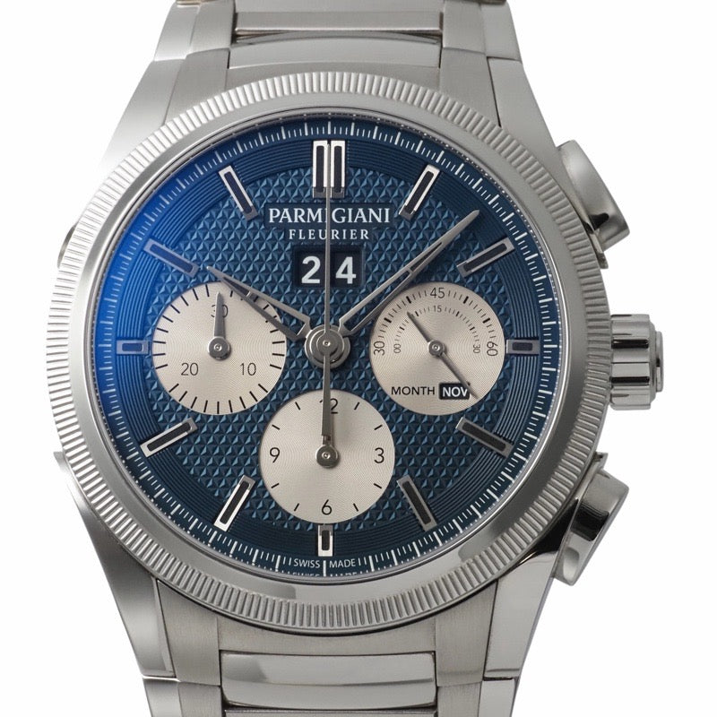 パルミジャーニ　フルリエ PFS906-1020002-100182 トンダ GT クロノグラフ 100本限定 YOSHIDA ブルー ステンレス
