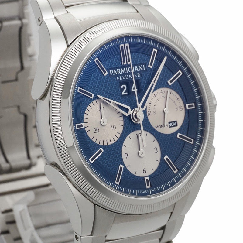 パルミジャーニ　フルリエ PFS906-1020002-100182 トンダ GT クロノグラフ 100本限定 YOSHIDA ブルー ステンレス