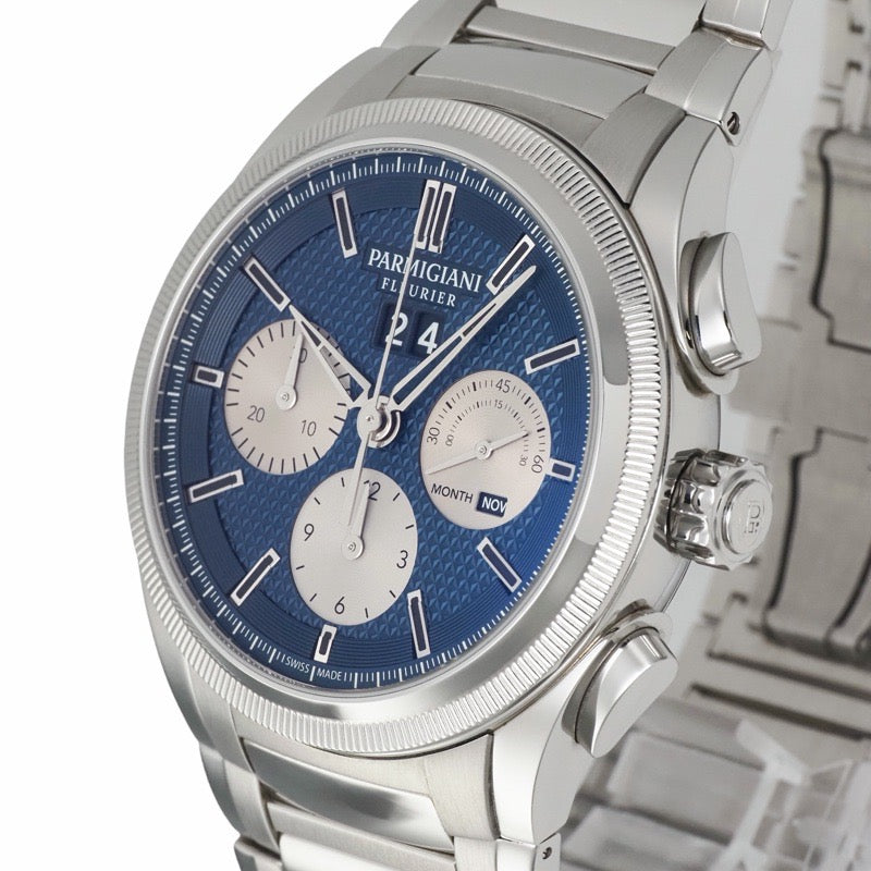パルミジャーニ　フルリエ PFS906-1020002-100182 トンダ GT クロノグラフ 100本限定 YOSHIDA ブルー ステンレス