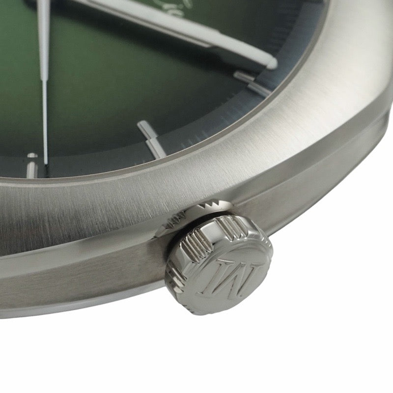 H. Moser 6200-1200 Streamliner 中心秒针绿色不锈钢腕表