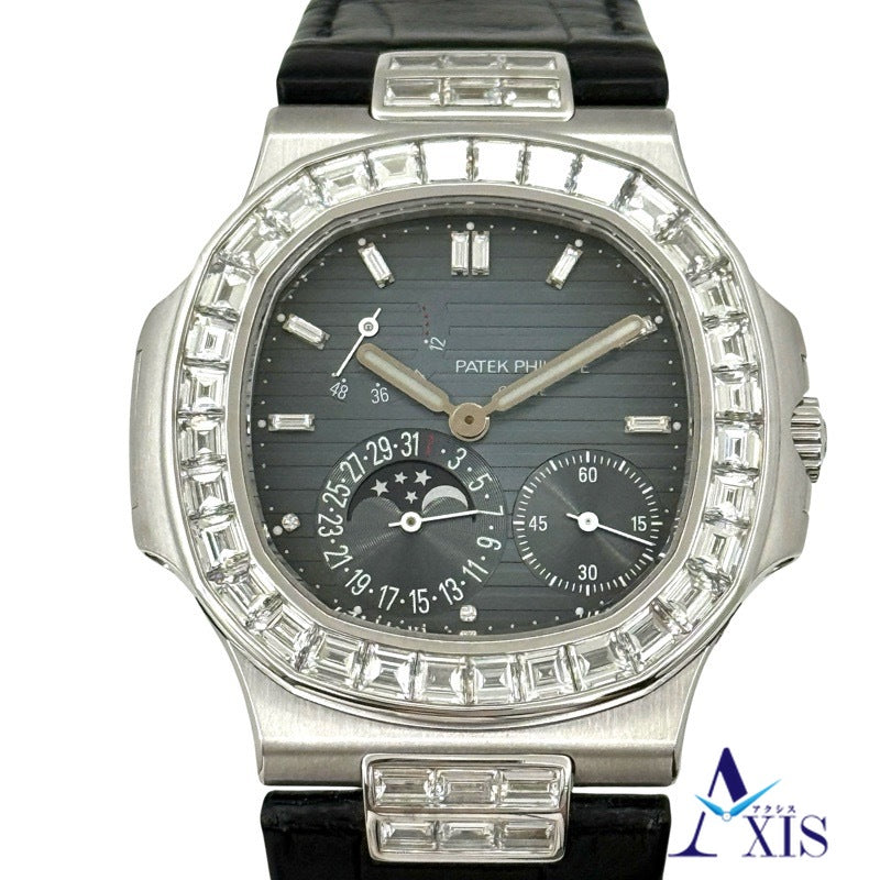 Patek Philippe 5724G-001 Nautilus Petit Complication Bagguette Diamond