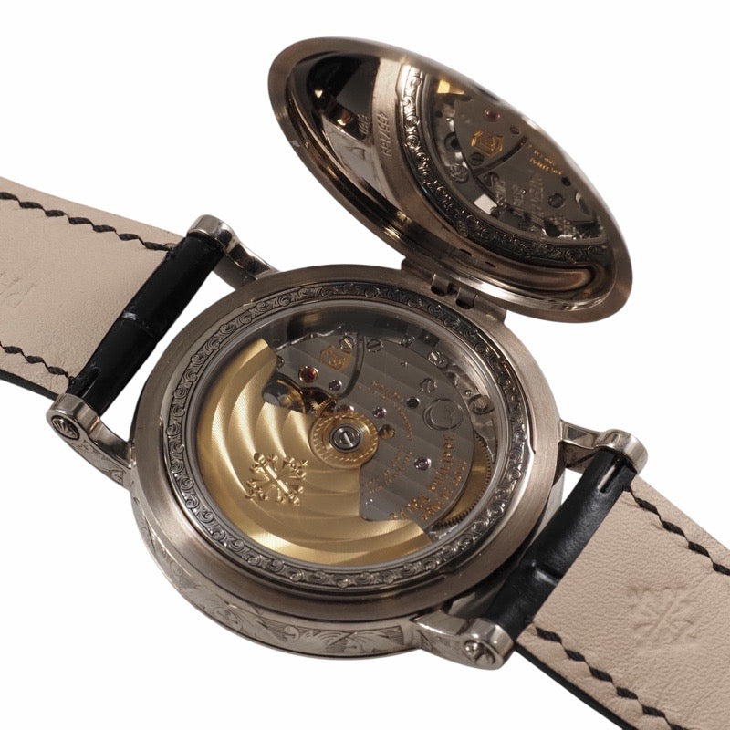 パテックフィリップ 5160G-001 グランドコンプリケーション シルバー ホワイトゴールド