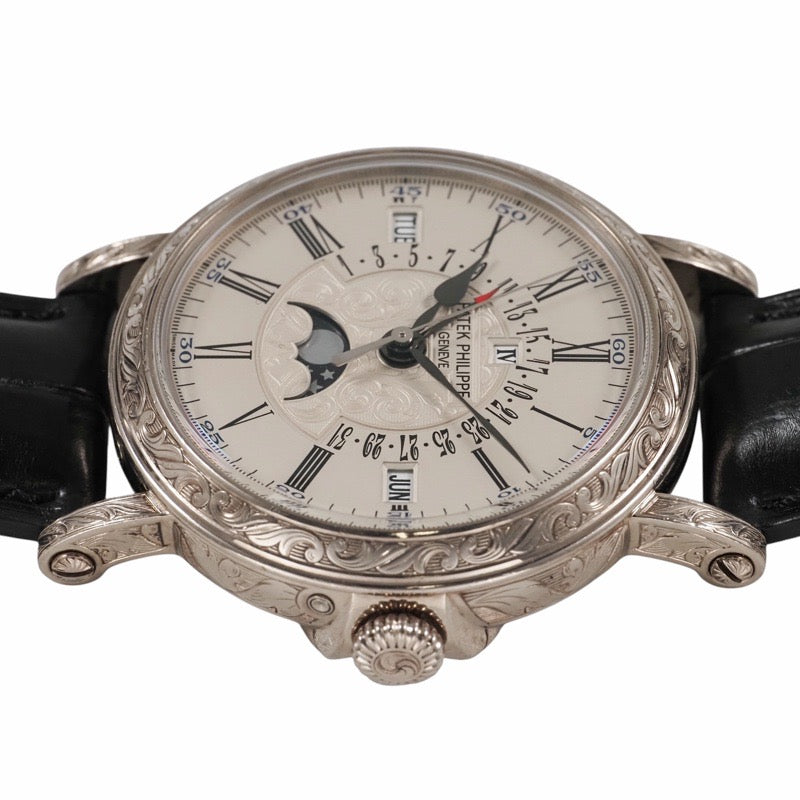 パテックフィリップ 5160G-001 グランドコンプリケーション シルバー ホワイトゴールド