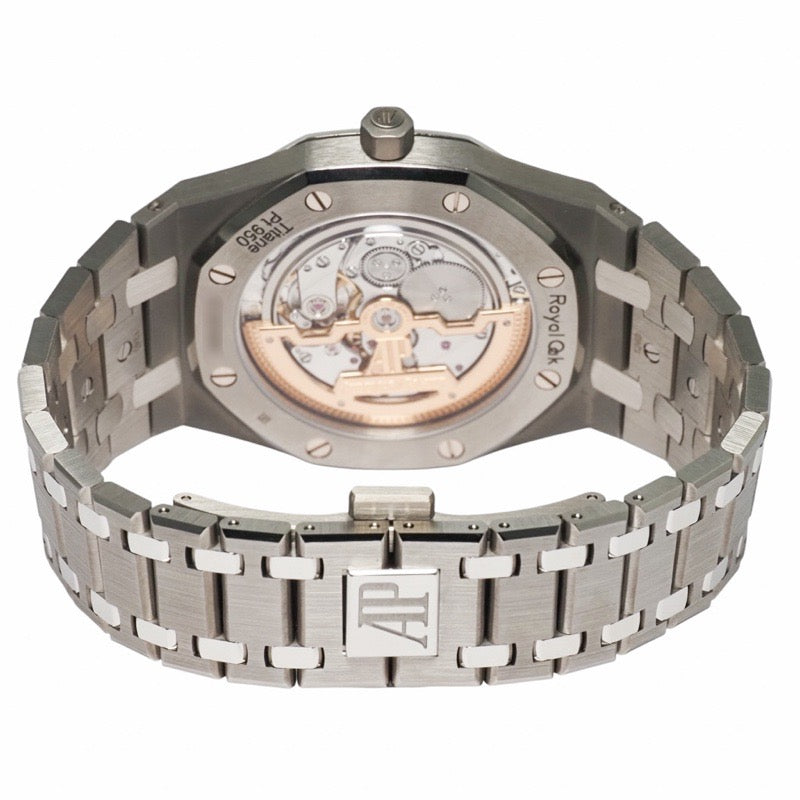 オーデマ・ピゲ 15202IP.OO.1240IP.01 ロイヤルオーク ジャンボ エクストラシン 250本限定 ブルー チタン