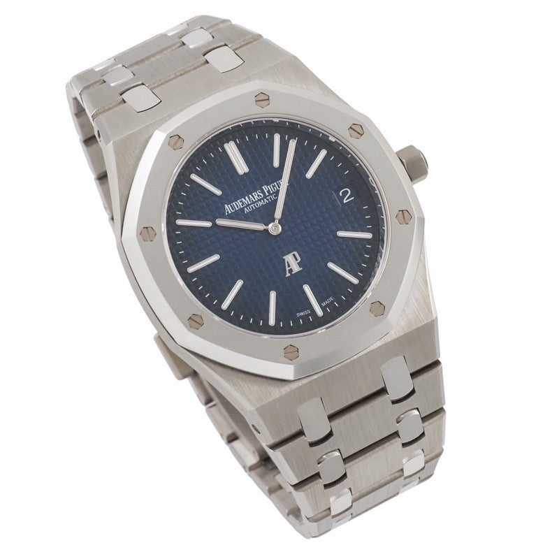 オーデマ・ピゲ 15202IP.OO.1240IP.01 ロイヤルオーク ジャンボ エクストラシン 250本限定 ブルー チタン