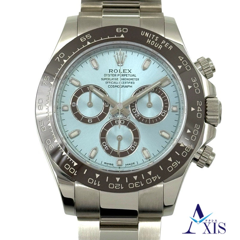 Rolex 116506 Daytona Warranty 2017 Ice Blue Platinum