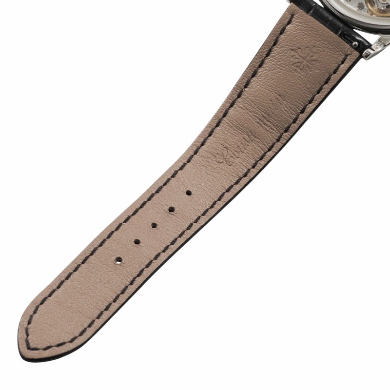 パテックフィリップ 6119G-001 カラトラバ 保証書2021年 グレー ホワイトゴールド