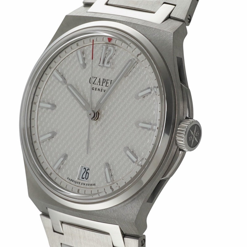 [未使用] Czapek CZANT_PdDIW 南极通道 de Drake 冰白不锈钢