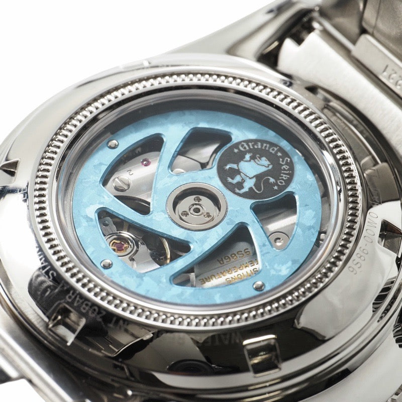 Grand Seiko SBGJ275 Mechanical Hi-Beat 36000 GMT 25th Anniversary Model Sky Blue Stainless Steel