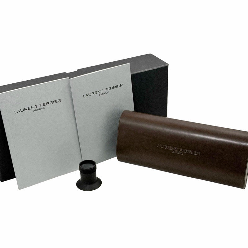Laurent Ferrier LCF013.AC.CG2 方形微型转子腕表，蓝色，不锈钢