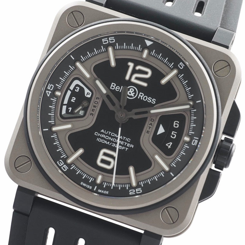 【未使用】ベル＆ロス BRX3R-BL-TI/SRB BR-X3 ブラック チタン