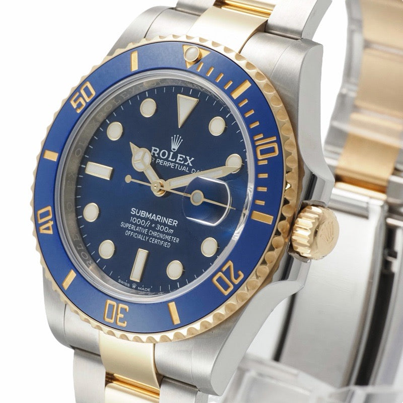 Rolex 126613LB Submariner Date with Warranty 2020 Blue Stainless Steel