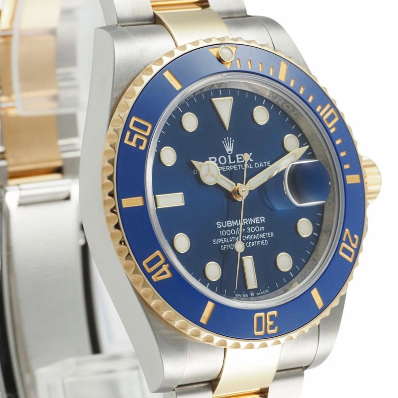 Rolex 126613LB Submariner Date with Warranty 2020 Blue Stainless Steel