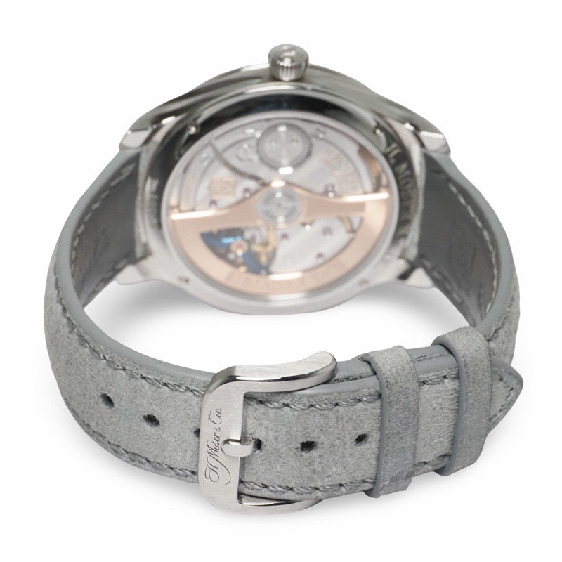 H. Moser 1200-1233 Endeavour Center Seconds Concept Lime Green Stainless Steel