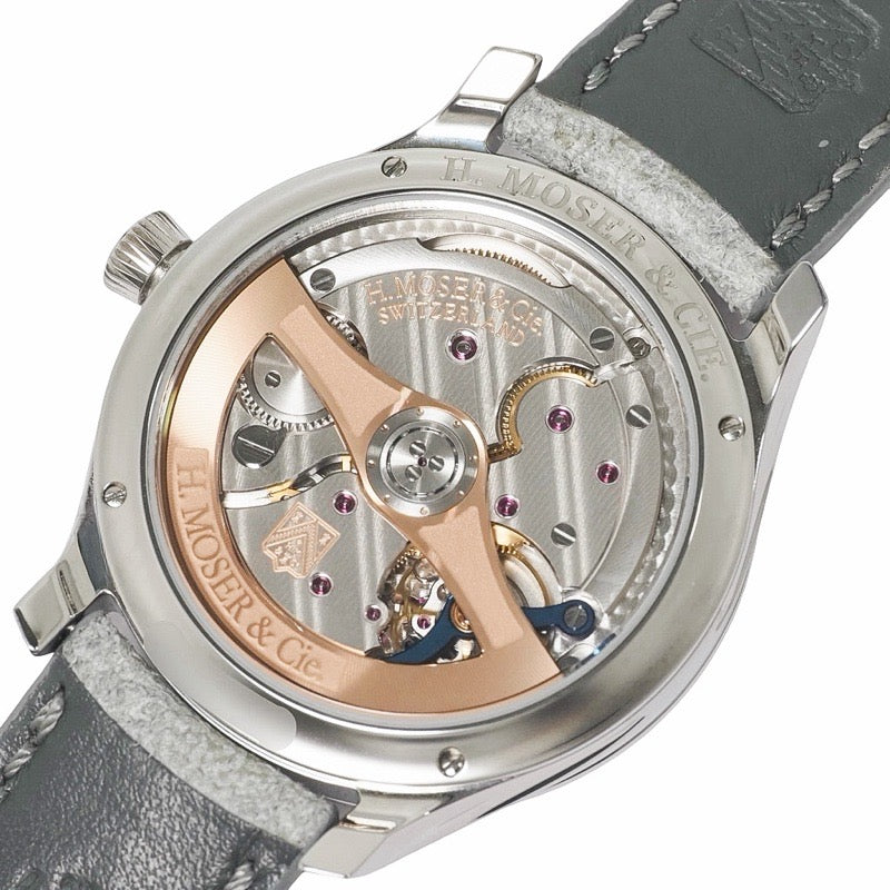 H. Moser 1200-1233 Endeavour Center Seconds Concept Lime Green Stainless Steel