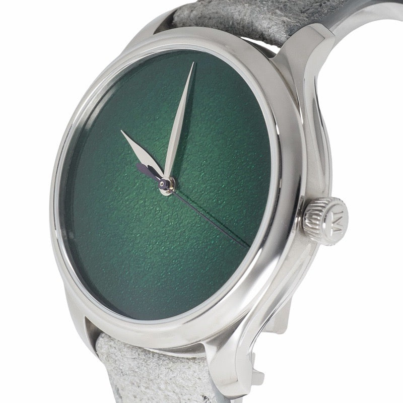H. Moser 1200-1233 Endeavour Center Seconds Concept Lime Green Stainless Steel
