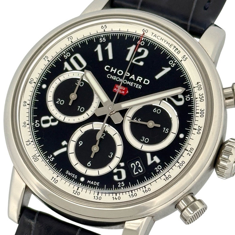 萧邦 168619-3006 Mille Miglia 经典计时码表 JX7 黑色不锈钢