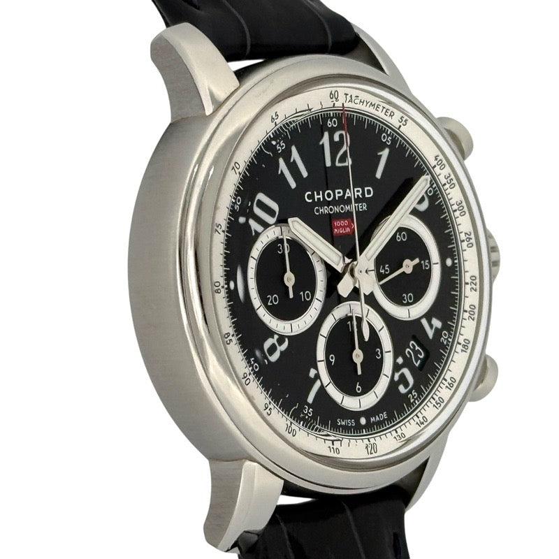 萧邦 168619-3006 Mille Miglia 经典计时码表 JX7 黑色不锈钢