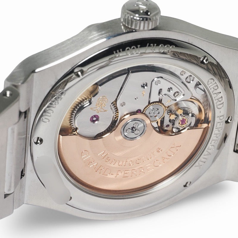 ジラール・ペルゴ 81010-11-3475-1CM ロレアート 42mm インフィニットグレー グレー ステンレス