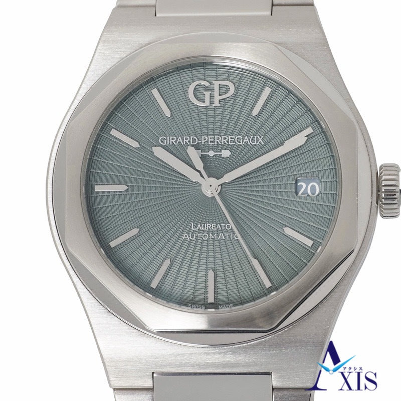 ジラール・ペルゴ 81010-11-3475-1CM ロレアート 42mm インフィニットグレー グレー ステンレス