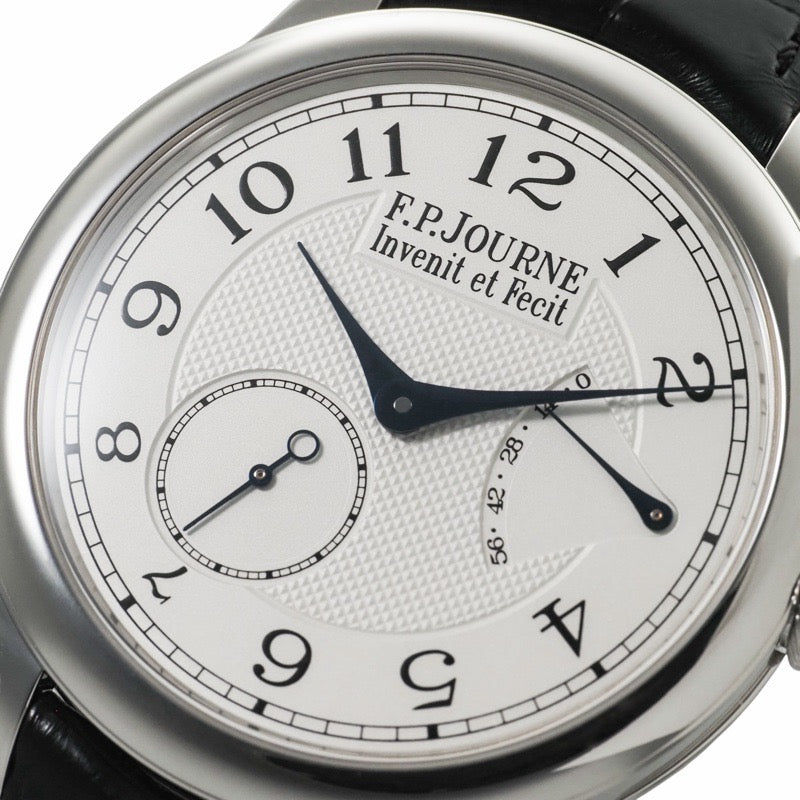 FPJOURNE François Paul Journe Souverain 40 毫米，带保修，2022 年，银质和铂金。