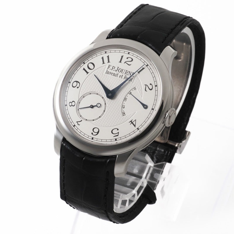 FPJOURNE François Paul Journe Souverain 40 毫米，带保修，2022 年，银质和铂金。